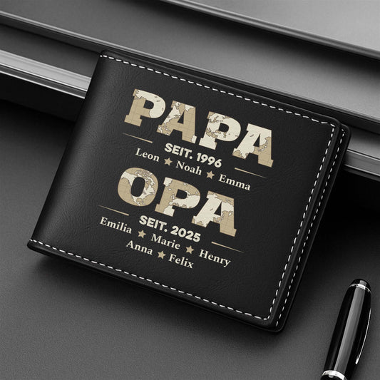 2315JGE2 papa opa seit weltkarte geldborse herren personalisiert_ 2315J5T5B