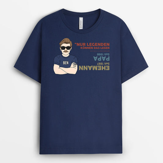 2352AGE2 personalisiertes nur legenden konnen dies lesen t shirt 2352a5c8b