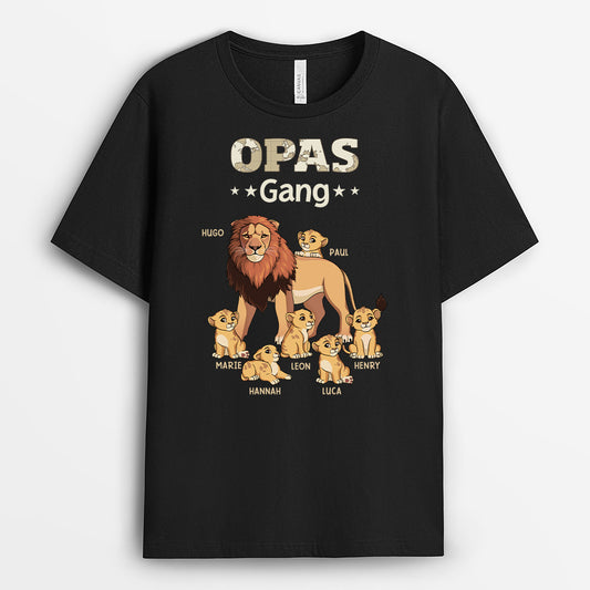 2366AGE1 personalisiertes papas opas bande lowe t shirt 2366a6a8b