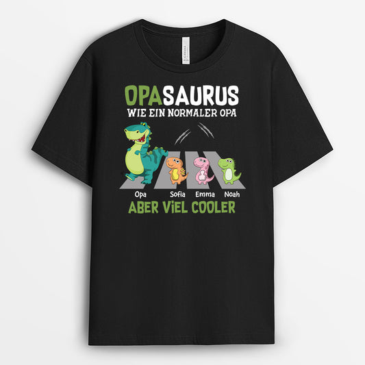 2385AGE1 personalisiertes papasaurus wie ein normaler papa aber mehr raawrsome t shirt 2385a3a7b