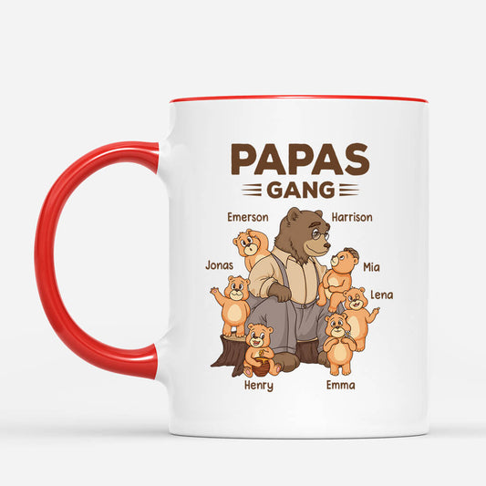 2393MGE2 papas opas bande bar personalisiertes t shirt fur herren