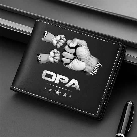 2407JGE2 papa mit fausten geldborse herren personalisiert_ 2407J5H5B