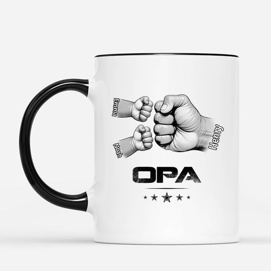 2407MGE2 papa opa und faust personalisierte tasse fur manner mit lebendigen bildern