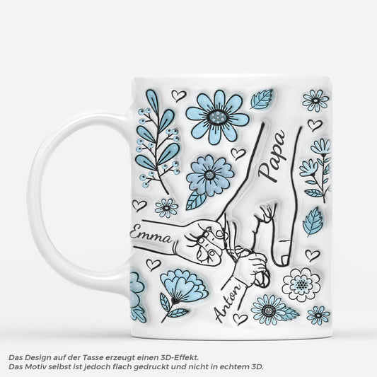 2408MGE1 opa papa und enkelkinder hand in hand personalisierte tasse mit 3d inflated effekt fur omas_5b737023 ca37 441a b118 ff53bcbc0fd0