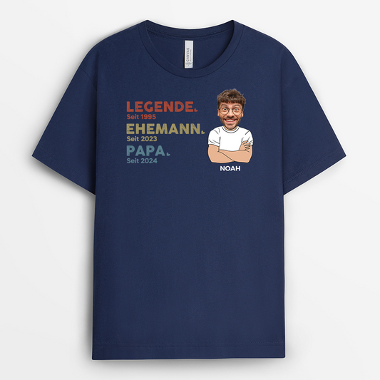 2413AGE2 personalisiertes die legende t shirt 2413a5c8b