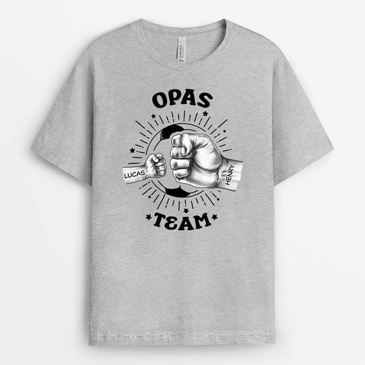 2438AGE2 papas team weisses t shirt papa personalisiert_ 2438A587B