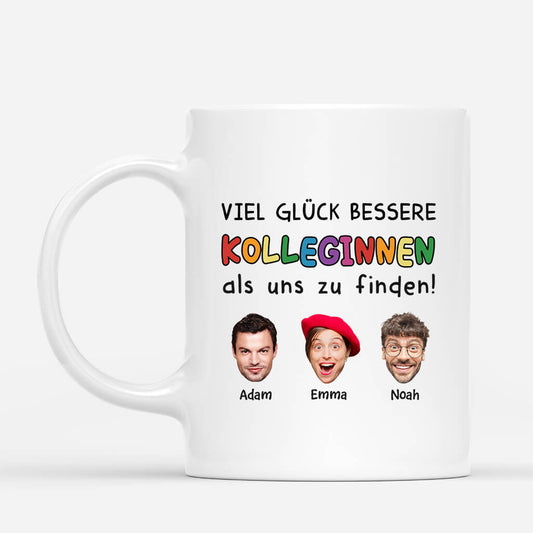 2449MGE1 viel gluck bessere kollegen zu finden als uns personalisierte tasse fur kolleginnen und kollegen