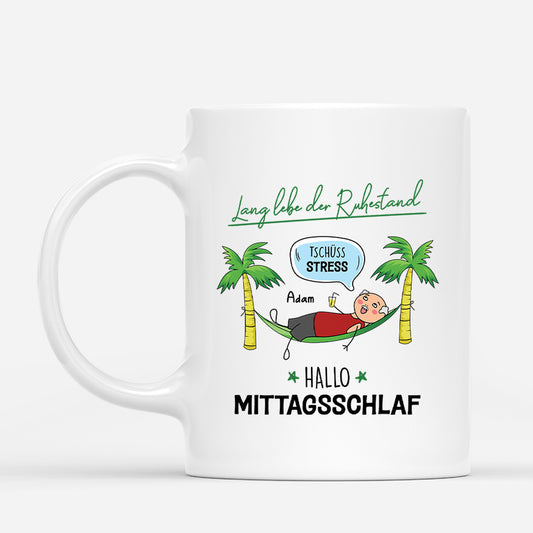 2539MGE1 personalisierte lang lebe der ruhestand tschuss stress hallo mittagsschlaf manner tasse_8bc72fa0 bf88 4560 8330 bf7c7988bece