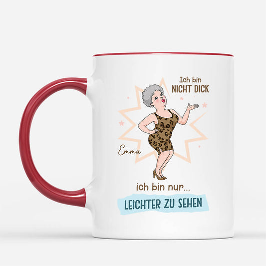 2540MGE2 personalisierte ich bin nicht dick ich bin nur