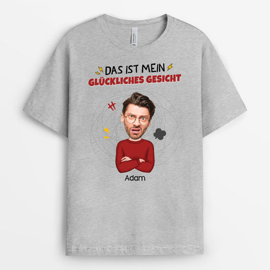 2661AGE2 das ist mein gluckliches gesicht lustiges t shirt fur frauen personalisiert