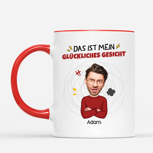 2661MGE2 das ist mein gluckliches gesicht lustige tasse fur frauen personalisiert