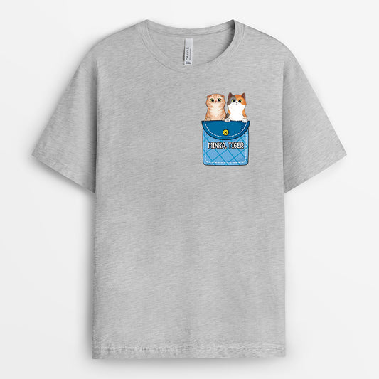 2723AGE2 katzen personalisiertes t shirt fur katzenliebhaber