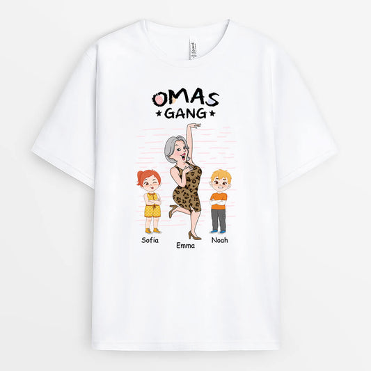 2756AGE1 omas bande personalisiertes t shirt fur omas