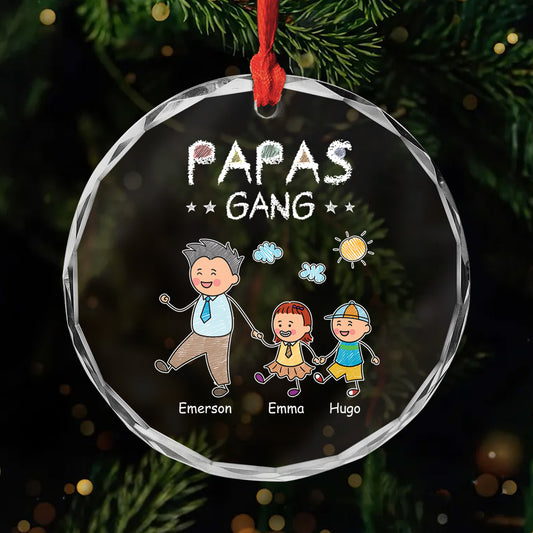 2793OGE1 opas gang buntstift personalisierte glas ornamente opa 2793O3L8B