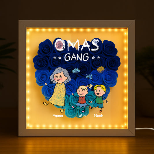 2793OGE2 omas gang buntstift blumen 3d bilderrahmen personalisiert oma 2793O3L8B_21727402 20fe 4536 b9f4 2d7ba782f305