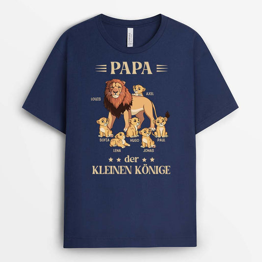 2798AGE2 mama der kleinen konige personalisiertes t shirt fur mamas