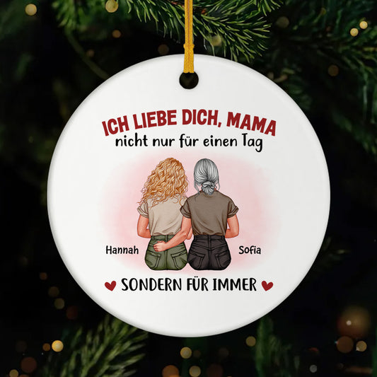 2834OGE1 ich liebe dich mama personalisierte keramik ornamente mama 2834O6V5A