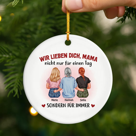 2834OGE2 ich liebe dich mama personalisierte keramik ornamente mama 2834O6V5A