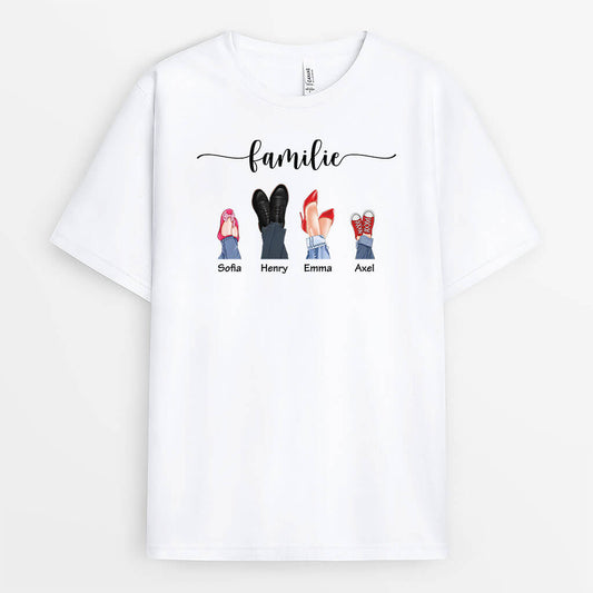 2894AGE1 die familie personalisiertes t shirt fur die familie