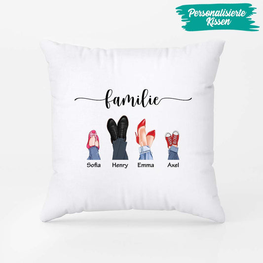 2894PGE2 die familie personalisiertes kissen fur die familie 2894p