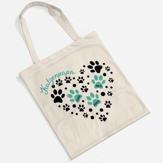 2979BGE2 katzenmama hundepapa personalisierte haustier geschenke einkaufstasche 2979bcq5d