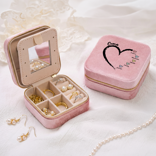 3044AGE2 oma enkelkinder herzen personalisierte schmuckkastchen samt oma mama 3044aj8f5a