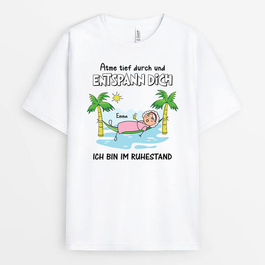 3088AGE2 atme tief durch und entspann dich personalisiertes t shirt fur die ruhestand