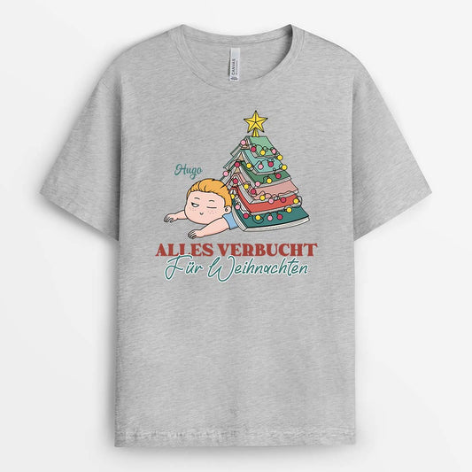3104AGE2 alles ver_buch_t fur weihnachten personalisiertes t shirt fur damen zu weihnachten