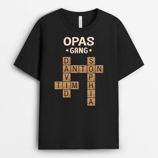 3142AGE1 opas bande puzzle personalisiertes t shirt fur opas