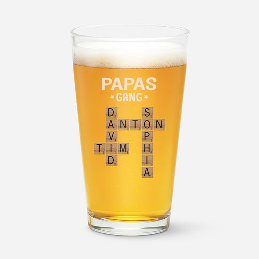 3142IGE1 kreuzwortratsel papas gang personalisiertes bierglas_ papa 3142IKL5B
