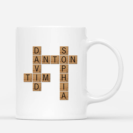 3221MGE2 gemeinsam sind wir eine familie personalisierte tasse fur die familie