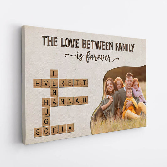 3222CGE2 familie das ist liebe das ist alles was zahlt personalisierte leinwand fur die familie