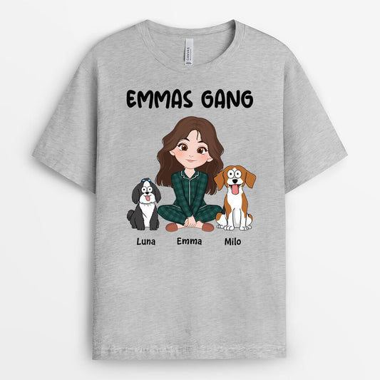 3243AGE2 names gang personalisiertes t shirt f_r hundeliebhaber