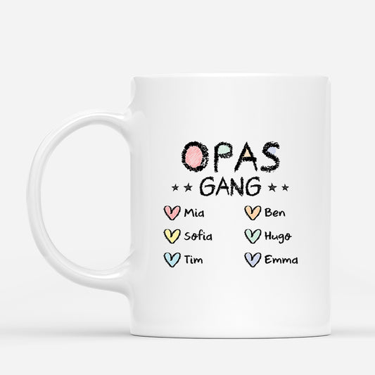 3254MGE1 opas gang herzen buntstifte personalisiertes geschenk opaoma tasse 3254m6l5b
