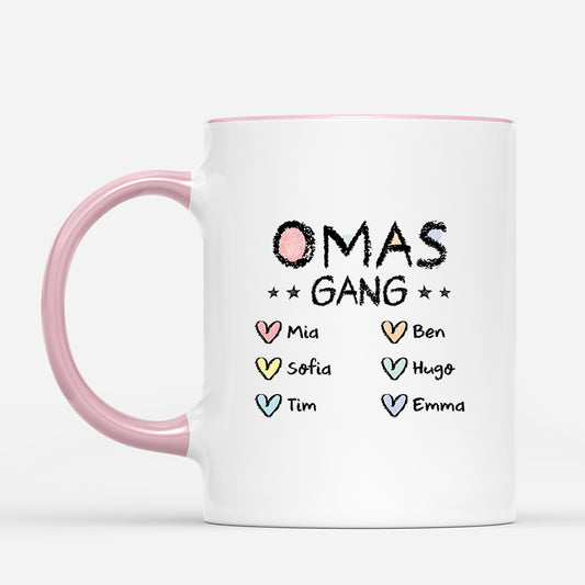 3254MGE2 opas gang herzen buntstifte personalisiertes geschenk opaoma tasse 3254m6l5b