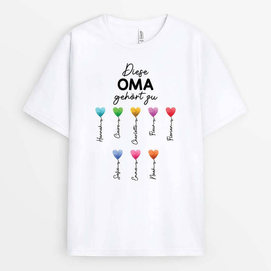 3280AGE1 oma herz personalisiertes t shirt fur omas
