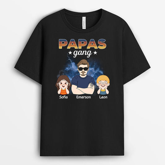 3281AGE2 opas papas bande personalisiertes t shirt fur manner