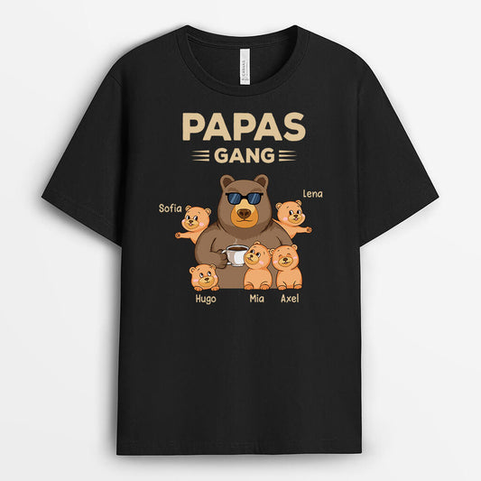 3287AGE2 opas papas bande bar personalisiertes t shirt fur manner