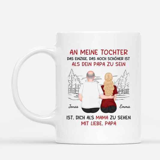 3331MGE1 brief an meine tochter enkelin personalisierte tasse fur tochter enkelinnen