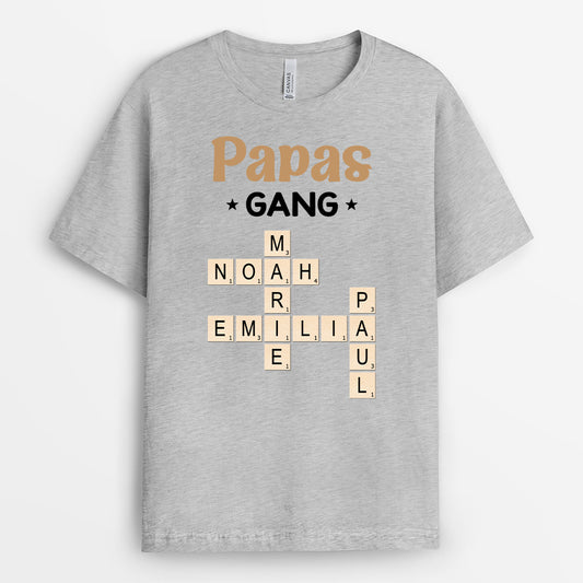 3402AGE2 opas papas gang kreuzwortratsel weisse personalisierte t shirts herren 3402A5M5B