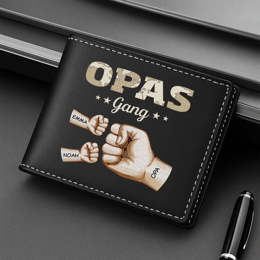 3508JGE2 papas gang mit fausten weltkarte personalisierte geldborse herren_ 3508J5I3B