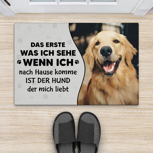 3550DGE2 das erste was ich sehe wenn ich nach hause komme ist die katze die mich liebt personalisierte fussmatte fur katzenliebhaber_b08eee1d 550d 45e4 a673 a543f39672dc