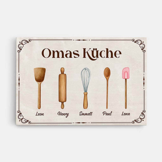 3565CGE1 omas mamas kuche personalisierte leinwand fur frauen