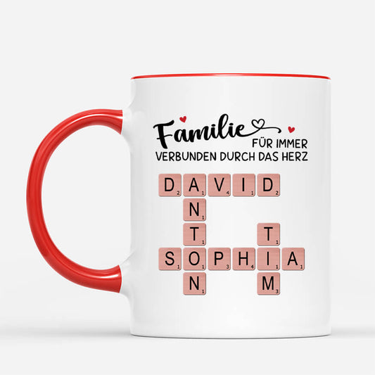 3592MGE2 familie ist immer durch das herz verbunden personalisierte tasse fur die familie mit kreuzwortratsel design_77be870d f76f 47ca af5f 7748f546000a