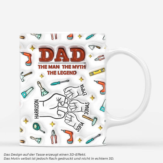 3617MGE2 papa der mann der mythos die legende personalisierte tasse mit 3d inflated effekt fur papas_59da5e2c 96fe 47e1 8ade 3f9ef0a91956