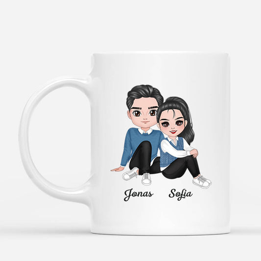 3666MGE2 liebling mehr als perfekt personalisierte tasse fur paare