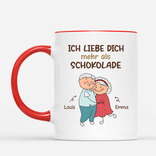 3669MGE2 ich liebe dich mehr als schokolade personalisierte tasse fur paare mit gesicht