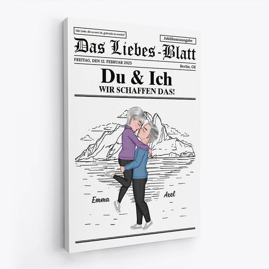 3701CGE2 alle liebe die es wert ist gedruckt zu werden personalisierte leinwand fur paare zum jahrestag