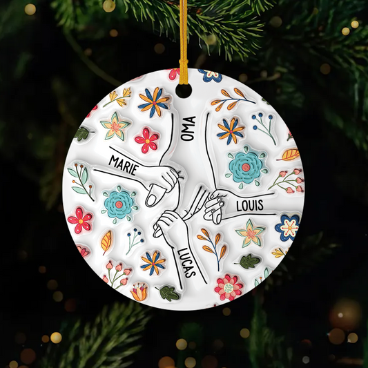 3746OGE1 3d druck effekt mama kinder hand in hand personalisierte keramik ornamente_ mama 3746O8U5A