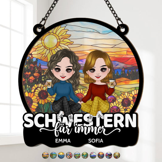 3809UGE1 schwester fur immer sonnenfanger personalisiert geschwister 3809U3I0E